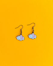 Load image into Gallery viewer, Transeratops (Trans Dino) — earrings